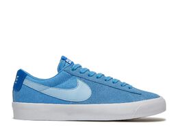 Nike: Синие кроссовки  Zoom Blazer