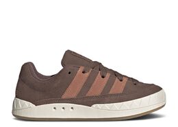 Adidas: Коричневые кроссовки 