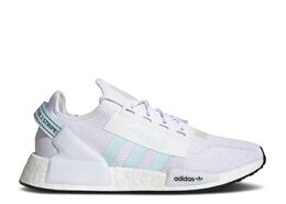 Adidas: Белые кроссовки  NMD_R1 V2