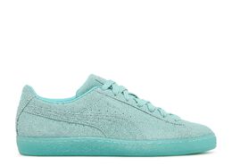 PUMA: Голубые кроссовки  Suede Classic