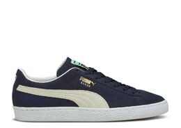 PUMA: Синие кроссовки  Suede Classic