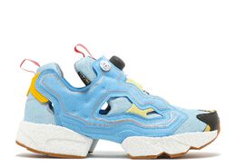 Reebok: Синие кроссовки  InstaPump Fury