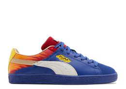 PUMA: Синие кроссовки  Suede