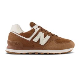 New Balance: Коричневые кроссовки  574