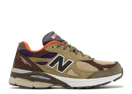 New Balance: Оранжевые кроссовки 