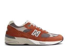 New Balance: Коричневые кроссовки  991