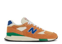 New Balance: Оранжевые кроссовки 