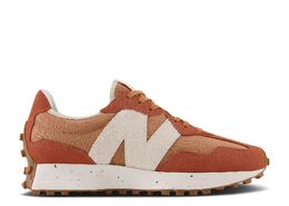 New Balance: Коричневые кроссовки  327