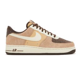 Nike: Коричневые кроссовки Air Force 1