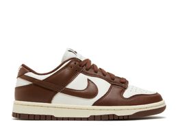 Nike: Коричневые кроссовки Dunk Low