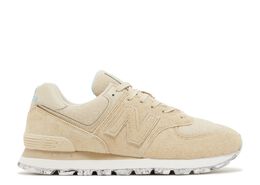 New Balance: Коричневые кроссовки  574