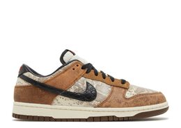 Nike: Коричневые кроссовки  Dunk Low Premium