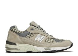 New Balance: Коричневые кроссовки  991