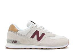 New Balance: Коричневые кроссовки  574