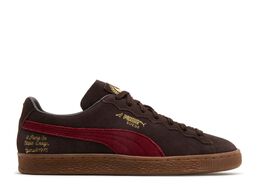 PUMA: Тёмные кроссовки  Suede