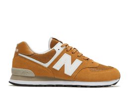 New Balance: Коричневые кроссовки  574