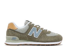 New Balance: Коричневые кроссовки  574