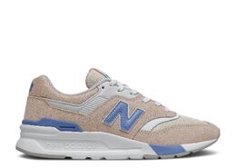 New Balance: Голубые кроссовки  997H