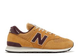 New Balance: Коричневые кроссовки  574
