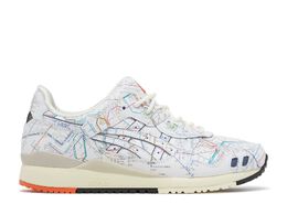 Asics: Белые кроссовки  Gel-Lyte 3 OG