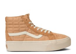 Vans: Коричневые кроссовки  SK8-Hi Reissue