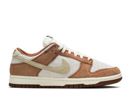 Nike: Коричневые кроссовки Dunk Low Premium