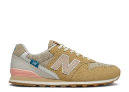 New Balance: Розовые кроссовки  996