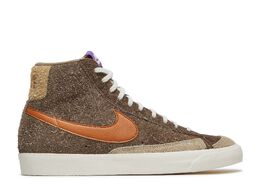 Nike: Тёмные кроссовки  Blazer Mid 77