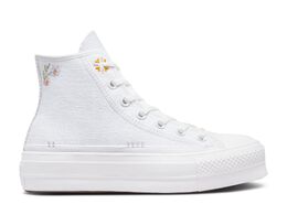 Converse: Белые кроссовки  Chuck Taylor All Star Lift