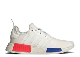 Adidas: Белые кроссовки NMD_R1