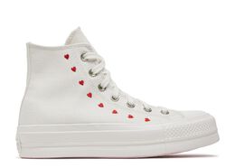 Converse: Белые кроссовки  Chuck Taylor All Star Lift