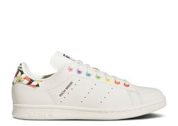 Adidas: Бежевые кроссовки  Stan Smith