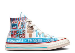 Converse: Белые кроссовки  Chuck 70