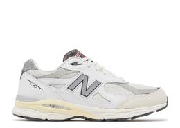 New Balance: Белые кроссовки 