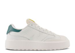 New Balance: Белые кроссовки 