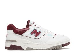 New Balance: Бордовые кроссовки  550