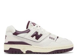 New Balance: Фиолетовые кроссовки  550