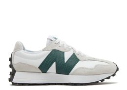 New Balance: Зелёные кроссовки  327