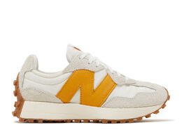 New Balance: Золотые кроссовки  327