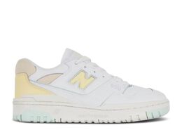 New Balance: Белые кроссовки  550