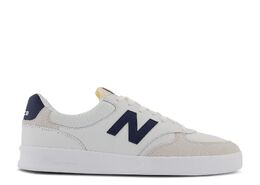 New Balance: Белые кроссовки 