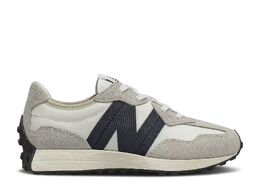 New Balance: Серебристые кроссовки  327