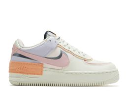 Nike: Оранжевые кроссовки  Air Force 1 Shadow