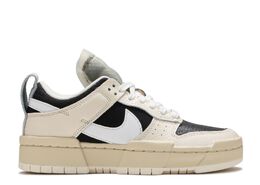 Nike: Чёрные кроссовки  Dunk Low Disrupt