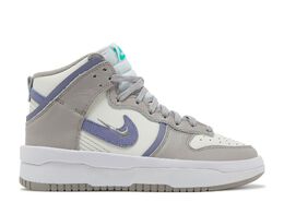 Nike: Фиолетовые кроссовки  Dunk High