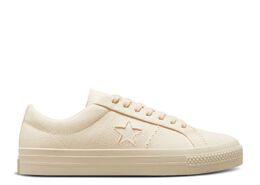 Converse: Бежевые кроссовки  One Star Pro