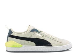 PUMA: Бежевые кроссовки  Suede