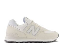 New Balance: Бежевые кроссовки  574