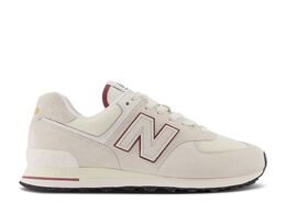 New Balance: Бежевые кроссовки  574