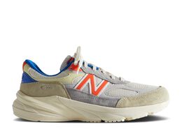 New Balance: Серые кроссовки 
